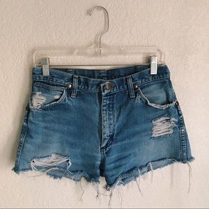Wrangler denim shorts